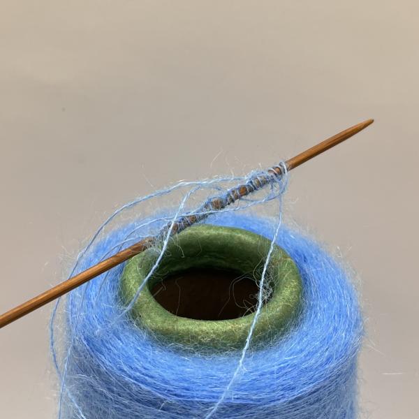 Mohair Knitting Ball Brushed Yarn Custom Fancy Yarn