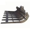 Buy cheap 5 Ton Excavator Rake Bucket , 1000mm Width Excavator Land Clearing Rakes from wholesalers