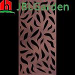 Laser Cut Metal Privacy Room Divider Corten Steel Screen For Garden Outdoor