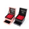 Buy cheap Customized Size Luxury Square Jewelry Box Jewellry Gift Wrapping Box With Rose from wholesalers