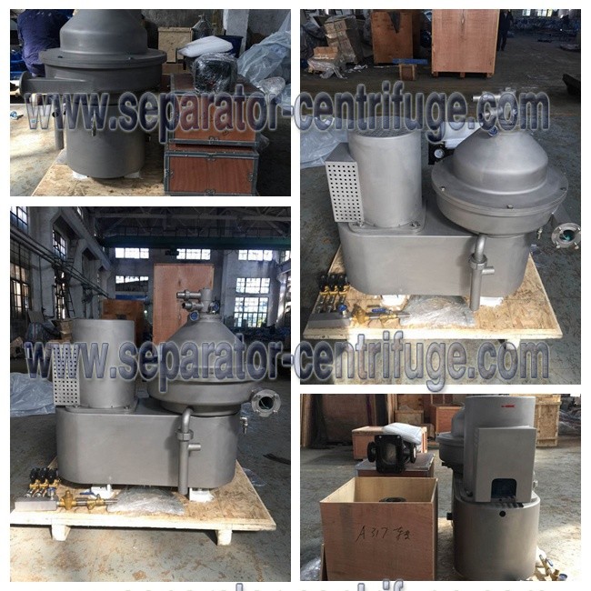 High Speed Vertical Disc Stack Centrifuges Beer Clarifying Machine 5000L/H