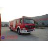 Buy cheap Max Speed 90KM/H Water Tanker Fire Trucks , Heavy Rescue Tender Fire Trucks from wholesalers