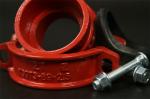 XGQT89x76 Grooved Mechanical Tee Quick installation For Petroleum Industry