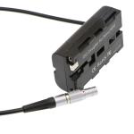 Z CAM E2 Flagship 2 Pin To NP F970 Dummy Battery Power Cable 40cm