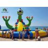 Buy cheap Amazing Cartoon Monster Plato PVC Blow Up Water Slide With 15m Dia Pool from wholesalers