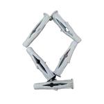 Building Construction Ribbed Plastic Drywall Anchor Expansion Nail INCH