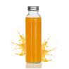 Buy cheap 350ml 2 Oz Juice Bottles Clear Glass Beverage Bottle With PP Lid from wholesalers