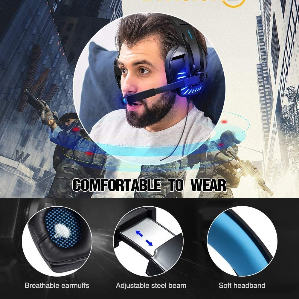 32ohm Hunterspider Noise Cancelling Gaming Headphones