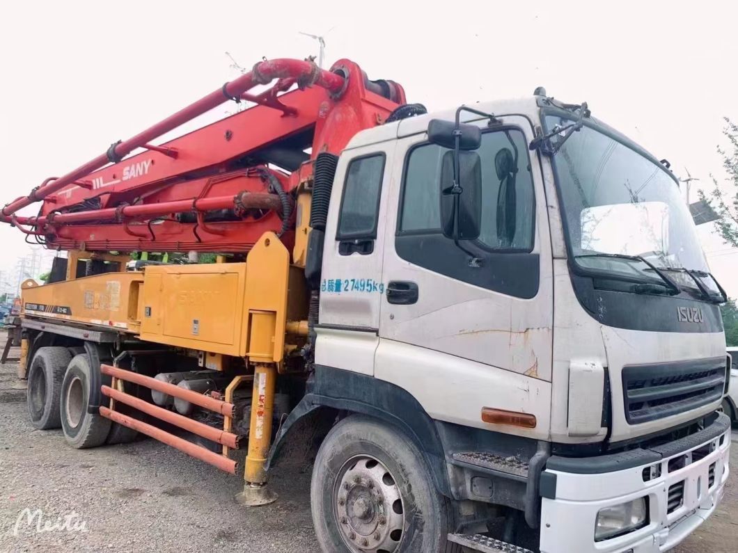 Used Construction Machinery Sy 37 Meter Concrete Pump