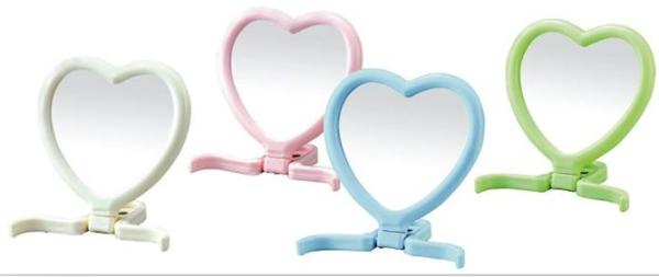 Buy cheap heart shape desktop compact mirror from wholesalers