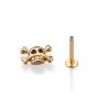 Buy cheap Surgical Steel Unique Lip Studs Cool Skull Free Labret Lip Rings Body Piercing Jewelry from wholesalers
