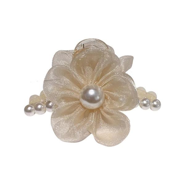 Buy cheap Pure and Fresh Pearl Flower Hair Claw Clip from wholesalers