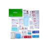 Buy cheap Recycle Cardboard First Aid Kit Boxes For Office Industries Home Vehicle 21*15*12CM from wholesalers