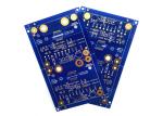 FR-4 CEM-1 Single Sided Circuit Board LPI Blue Soldermask
