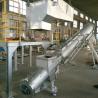 Buy cheap Recycling Stainless Steel Auger Conveyor Customized Auger Screw Feeder from wholesalers