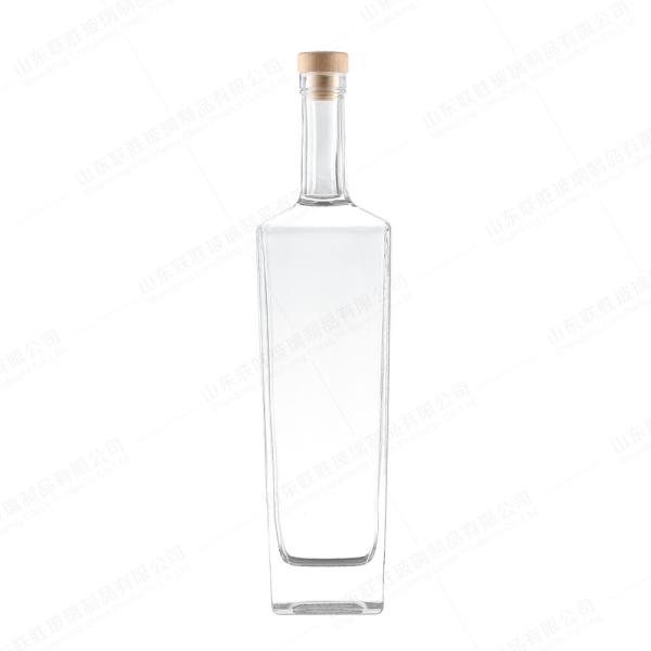 Buy cheap Acceptable OEM/ODM 700ml Glass Bottle for Whisky Rum Vodka Gin Customized Design from wholesalers
