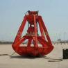 Buy cheap Customized 6 Rope Steel Lifting Orange Peel Grab Bucket from wholesalers