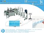 Medical disposable face mask making machine, melt-blown fabric medical face mask