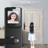 Buy cheap Silver Aluminium Alloy Deadbolt Smart Door Lock Digital Fingerprint Code Card Ekey from wholesalers