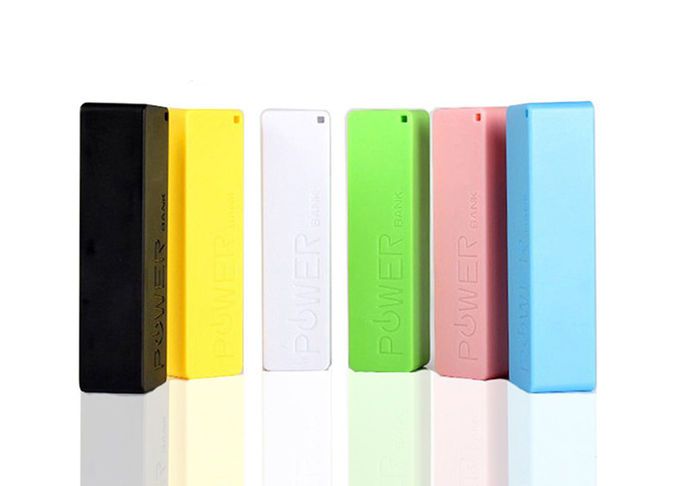 2600mah Perfume Size Plastic Power Bank With Short Circuit Protection