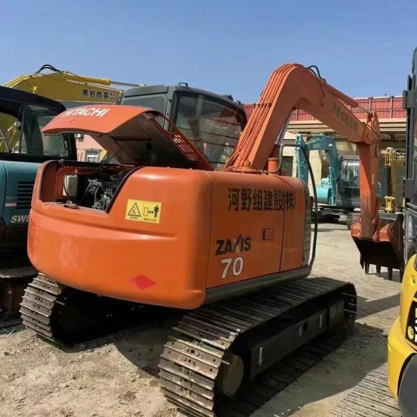 Buy cheap Smooth Operation ZX70 Excavator With Original Hydraulic Valve And 7T Operating Weight from wholesalers