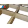 Buy cheap RAL Color Aluminium Grid Ceiling Perforated Suspended W25 X H80 X L440mm from wholesalers