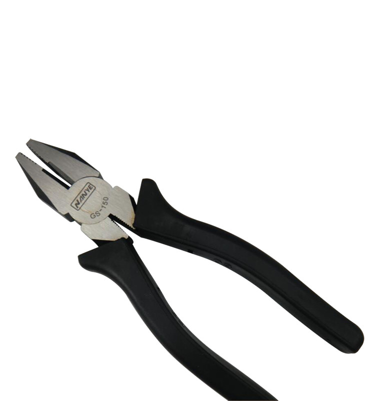 Black Color Spring Loaded Diagonal Cutters Insulated Grip 150mm Length