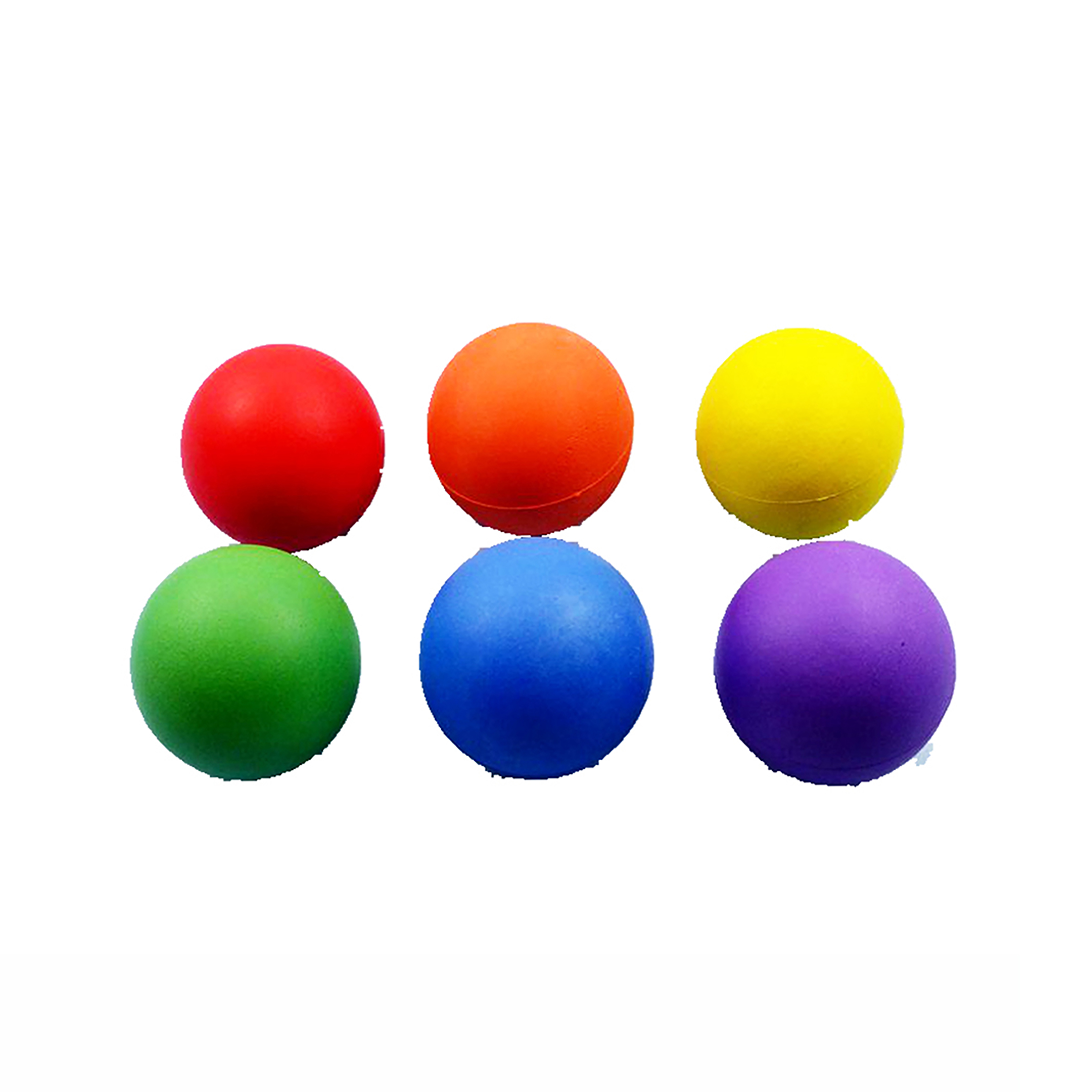 Soft Colorful Kids Toy 6.0cm Polyurethane Foam Ball
