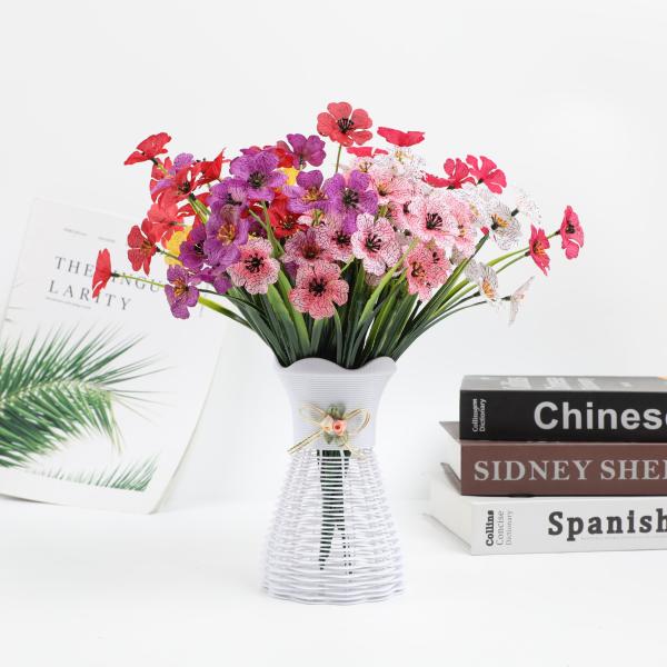Buy cheap 20x30cm Artificial Flower Bouquet Violet Flower Bundle for Wedding Home Decor Photography in Multiple Colors from wholesalers
