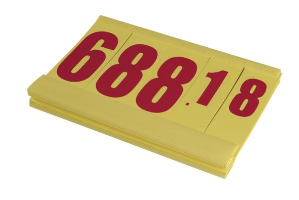 Buy cheap Double Sided Price Sign Board PVC For Shops & Supermarkets from wholesalers