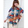 Buy cheap Fashion hand knitted wool shawl scarfs, knit crochet scarf,hand knit Scarf, Red Cowl knit from wholesalers