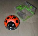 Seven Color Plastic 60 Minute Ladybug Kitchen Timer Fashion Shape Cute