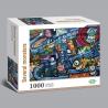 Buy cheap ODM Gift Family 1000 Piece Decompression Game Jigsaw Puzzle For Adults from wholesalers