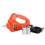 12 Volt Corded Electric Impact Wrench With LED Light Orange Color Box Package