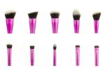 100% Vegan Cruelty Free Gorgeous Pink Fabulous Makeup Brushes Custom Private
