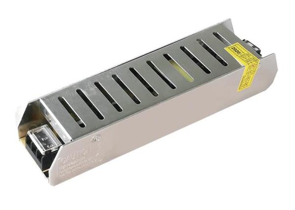 Durable 60W Metal Case PSU | 5V/12V/24V Long Strip Enclosed Power Supply for