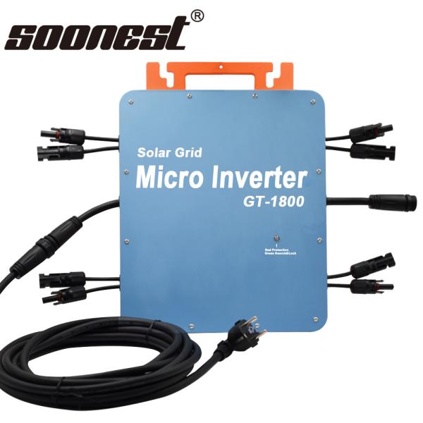 1800W Eu Warehouse Ip65 1800W Grid Tie Micro Inverter 1800W 700W 600W 230Vac