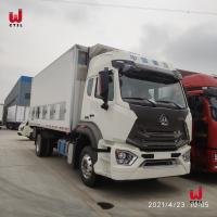 Buy cheap 350hp Single Axle Box Truck Closed Van Truck product
