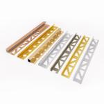 Bronze Aluminum Corner Tile Trim 0.55mm Thickness 6063 Alu Material
