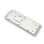 IP65 / IK07 Waterproof USB Stainless Steel 17 Keys Backlit Keypad Industrial