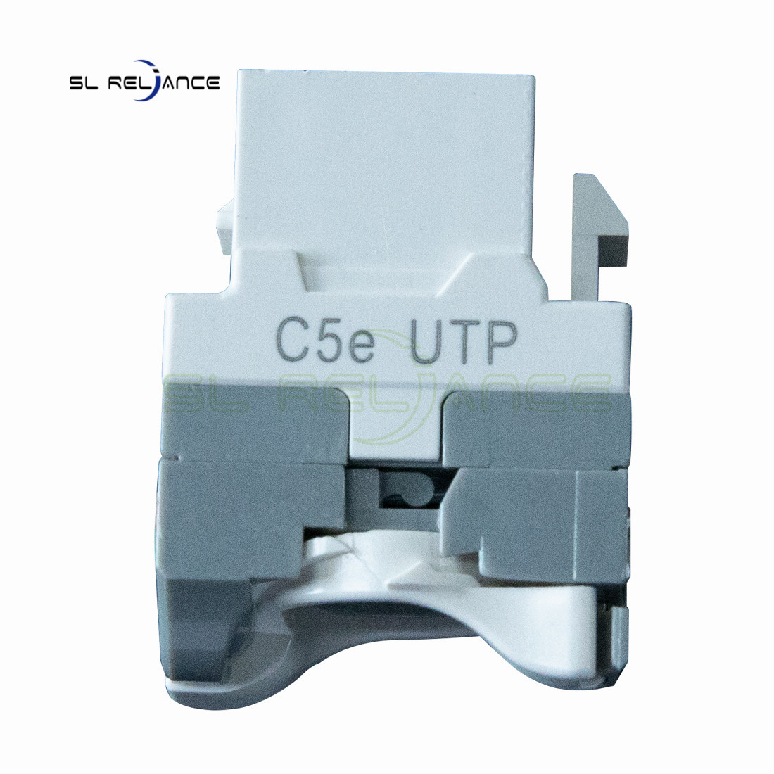 180 Rotary Female UTP CAT5e RJ45 Keystone Jack for Network Cabling Systems