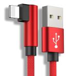 Buy cheap Braided Usb Mini B Charging Cable 2.0 Universal 8 Pins Connector 90 Degree Angle from wholesalers