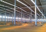 Benin multi-span steel workshop building with big cannopy and parapet