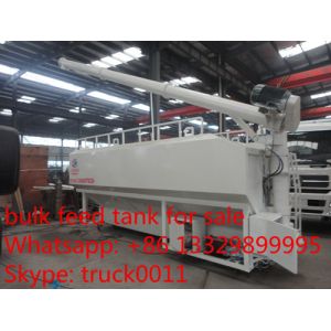 Buy cheap cheapest price Forland 4*2 RHD bulk feed transporting truck, Wholesale 4-6tons poultry feed delivery truck for sale from wholesalers