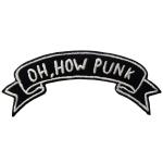 50% 75% 100% Embroidery Motorcycle Rocker Patches With Iron On Backing