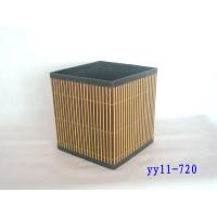 Buy cheap folding bamboo storage basket product