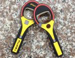 PVC Drop Rubber Relief Tennis Racket Bottle Opener OEM Punch Press Stamping