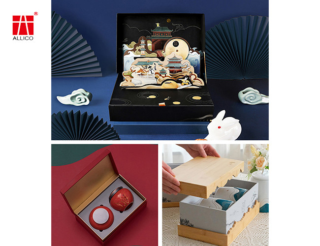 High End Cardboard Gift Boxes With Magnetic Closure CMYK Printing