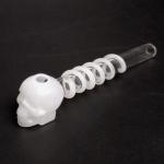 5.5 Inch Colorful Pyrex Hand Blown Glass Pipe , Durable Smooking Water Pipe