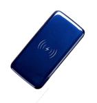 ABS 10000mAh UV finish Dual USB Mirror Wireless Charger Sticker Power Bank 5V 2